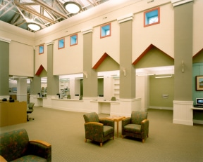 Bluffton Library Interior
