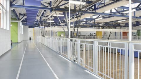 Fraser HHIRecCenter running track